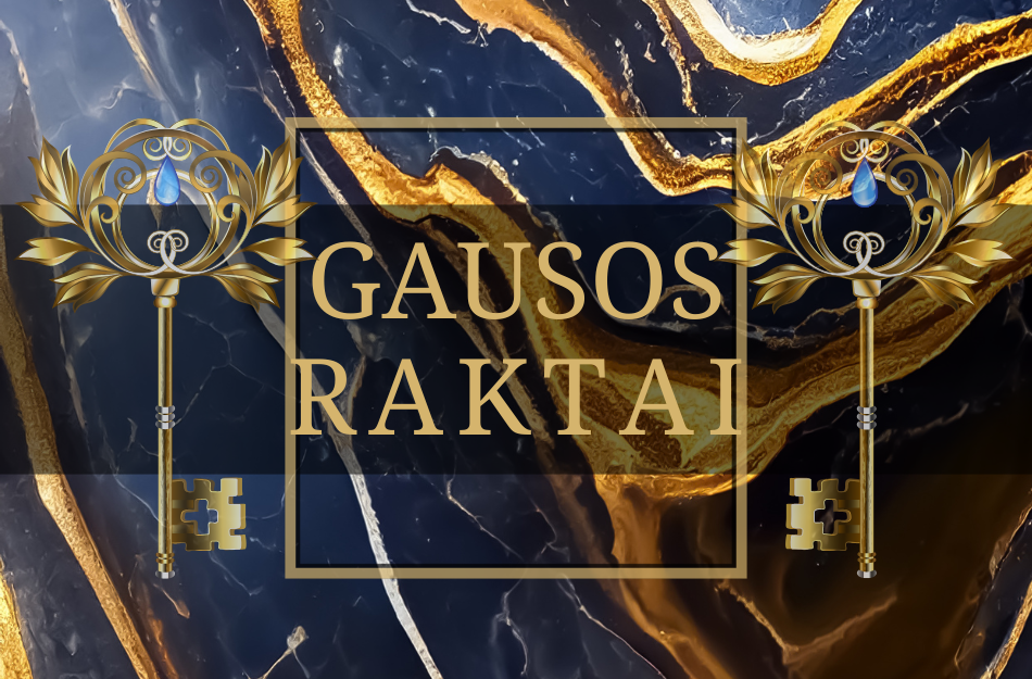 Gausos raktai kursas su Indre Asada