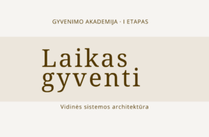 gyvenimo akademija, laikas gyventi